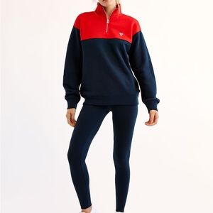 TNA Warm-Up Sweater Quarter Zip